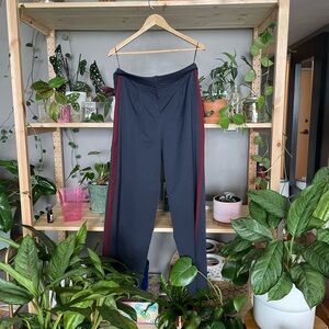 Zara Black Pinstripe Pants